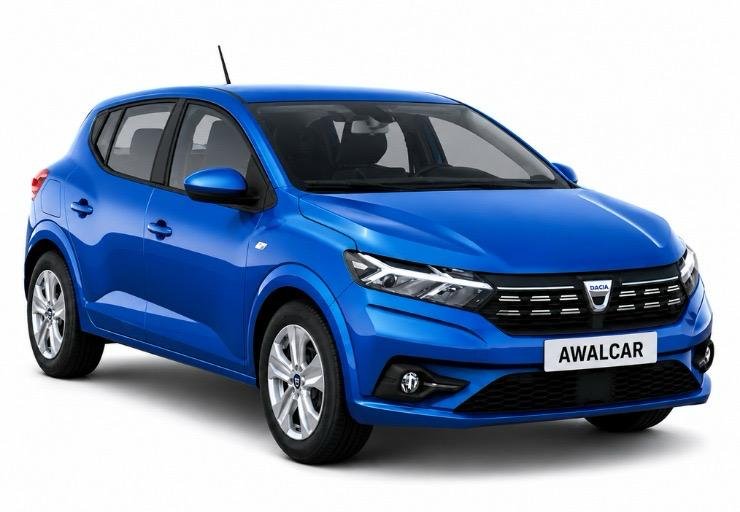 Dacia Sandero Manual rental car